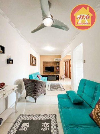 apartment em Rua Ophélia Caccetari Reis, Aviação - Praia Grande - SP