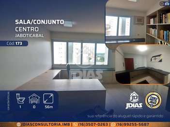 office em Rua Domingos Valério, Santa Luzia - Jaboticabal - SP