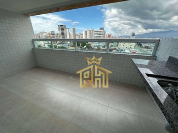 apartment em Rua Turiassu, Guilhermina - Praia Grande - SP