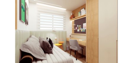 apartment em Rua João Bonat, Novo Mundo - Curitiba - PR