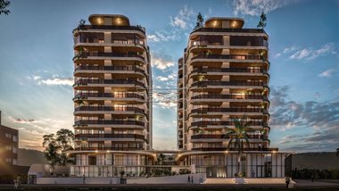 apartment em Rua Flamboyants, Praia Brava de Itajaí - Itajaí - SC