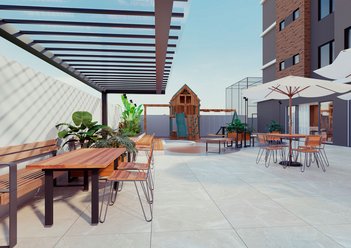 apartment em Rua João Bonat, Novo Mundo - Curitiba - PR