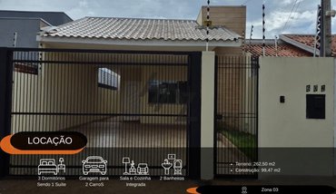 house em Rua Tocantins, Zona 01 - Cianorte - PR