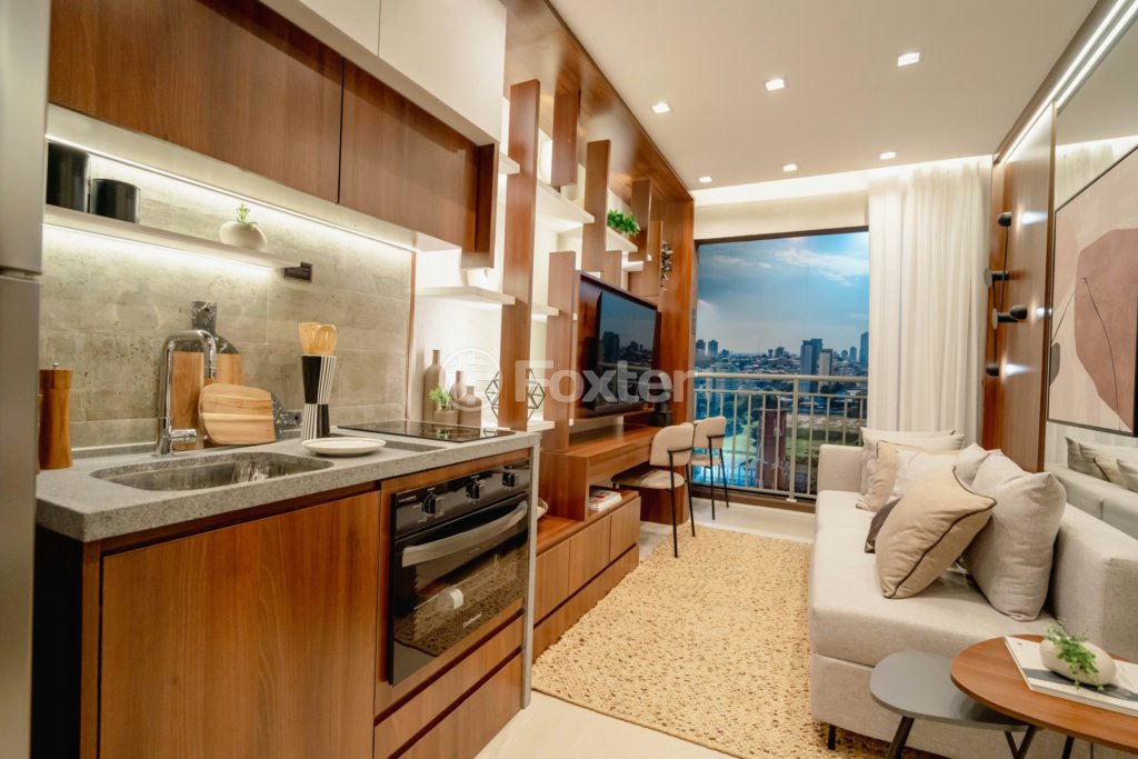 cozinha-integrada-com-sala-de-estar-apartamento-moderno