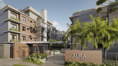 apartment em Rua Coronel Brasilino Moura, Ahú - Curitiba - PR