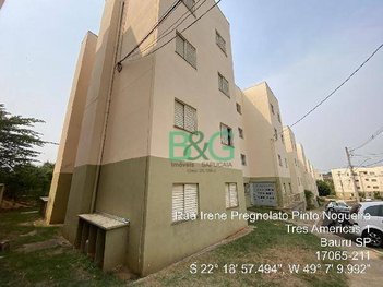 apartment em Rua Manoel Rodrigues Maduro, Núcleo Habitacional Vereador Edson Francisco da Silva - Bauru - SP