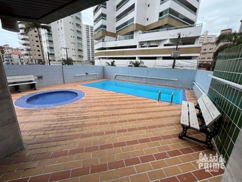apartment em Rua São Benedito, Caiçara - Praia Grande - SP