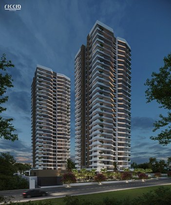apartment em Rua Armando de Oliveira Cobra, Parque Residencial Aquarius - São José dos Campos - SP