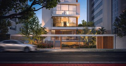 apartment em Avenida Conselheiro Aguiar, Pina - Recife - PE