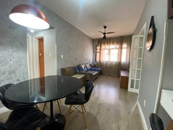 apartment em Rua Alfredo Albertini, Marapé - Santos - SP