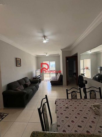 apartment em Rua Trinta e Um de Março, Mirim - Praia Grande - SP