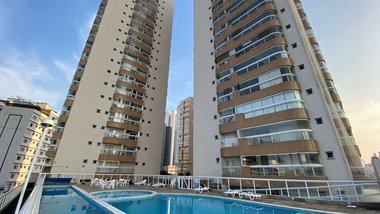 apartment em Rua Doutor Roberto Shoji, Boqueirão - Praia Grande - SP