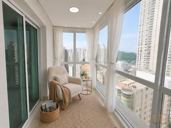 apartment em Avenida Brasil, Centro - Balneário Camboriú - SC