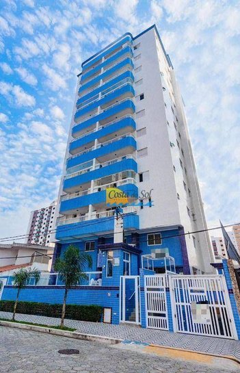 apartment em Rua Paula Ney, Ocian - Praia Grande - SP