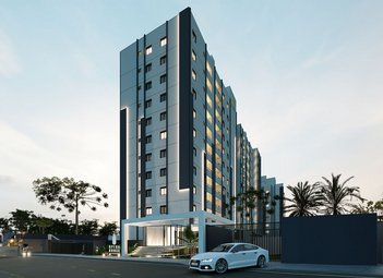 apartment em Rua Austrália, Centro - Pinhais - PR