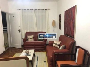 apartment em Avenida Manoel da Nóbrega, Itararé - São Vicente - SP