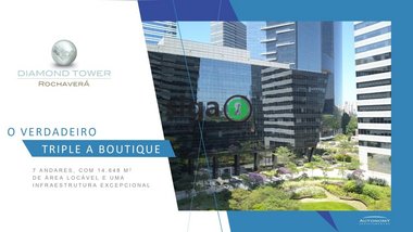 office em Avenida das Nações Unidas, Vila Gertrudes - São Paulo - SP
