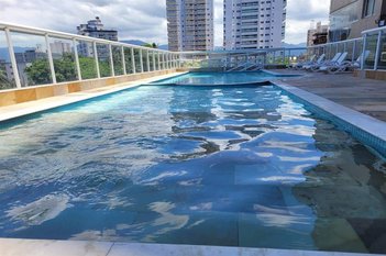 apartment em Rua Martin Afonso de Souza, Aviação - Praia Grande - SP