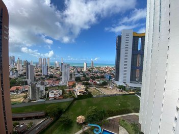 apartment em Avenida Deputado Antônio Florêncio de Queiroz, Ponta Negra - Natal - RN