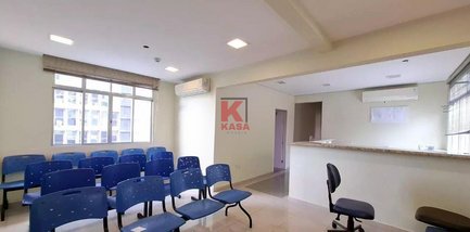 office em Avenida Ana Costa, Vila Mathias - Santos - SP