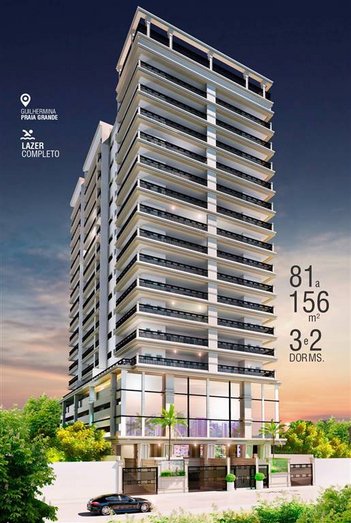 apartment em Praça Brasil, Guilhermina - Praia Grande - SP
