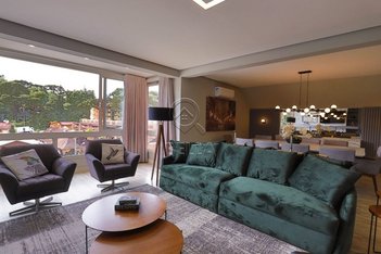 apartment em Avenida das Hortênsias, Centro - Gramado - RS