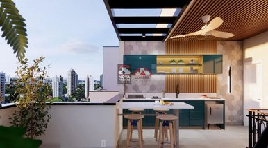 apartment em Avenida Cardeal, Jardim das Gaivotas - Caraguatatuba - SP