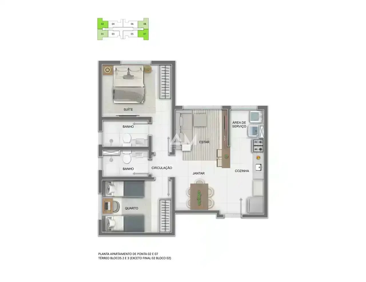 Apartamento — Estoril, Belo Horizonte