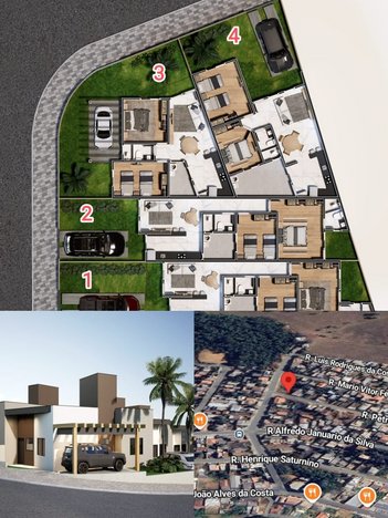 house em Rua Petrina Maria da Luz, São José da Lapa - São José da Lapa - MG
