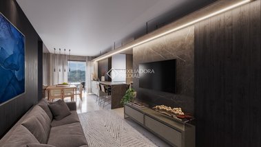 apartment em Rua Professora Clotilde Ramos Chaves, Fazendinha - Itajaí - SC