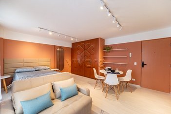 apartment em Rua André de Barros, Centro - Curitiba - PR