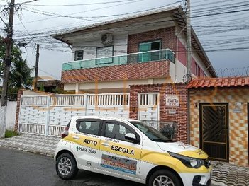 house em Rua José Cristovão Barbosa Filho, Antártica - Praia Grande - SP