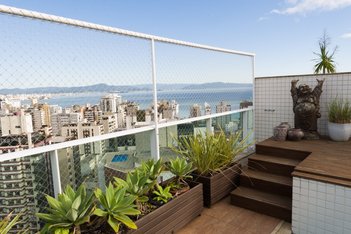 apartment em Vítor Konder, Centro - Florianópolis - SC