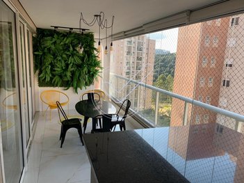 apartment em Alameda Canto dos Pássaros, Tamboré - Santana de Parnaíba - SP
