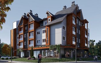 apartment em Rua Emilio Leobet, Avenida Central - Gramado - RS