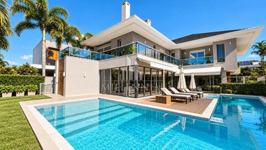 house em Avenida dos Búzios, Jurerê Internacional - Florianópolis - SC