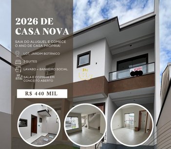 house em Rua Cauassú, Potecas - São José - SC