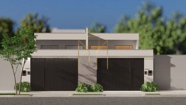 house em Rua Derly Magalhães, Santa Luzia - Uberlândia - MG