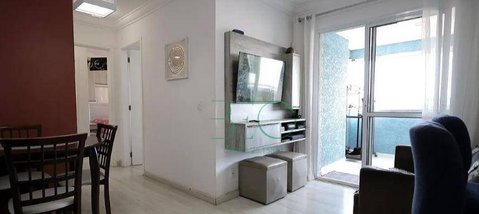 apartment em Rua Rio Preto, Vila Valparaíso - Santo André - SP
