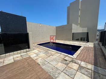 apartment em Avenida Doutor Bernardino de Campos, Pompéia - Santos - SP