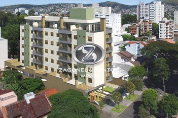 apartment em Rua Isidoro Tressi, Jardim Botânico - Porto Alegre - RS