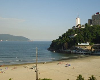 apartment em Avenida Manoel da Nóbrega, Itararé - São Vicente - SP