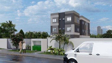 apartment em Rua Capitão Guilherme Bianchi, Cajuru - Curitiba - PR