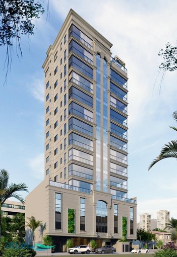 apartment em Rua 234, Meia Praia - Itapema - SC