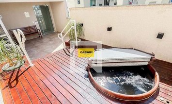 apartment em Rua Atibaia, Vila Valparaíso - Santo André - SP