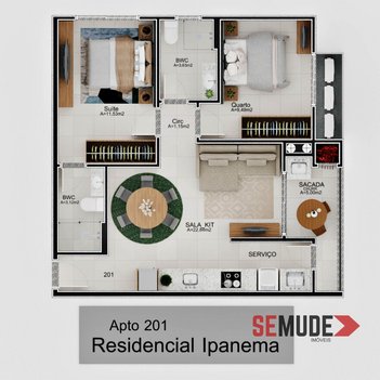 apartment em Rua Capitão Romualdo de Barros, Carvoeira - Florianópolis - SC