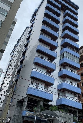 apartment em Rua Mário Tamashiro, Canto do Forte - Praia Grande - SP