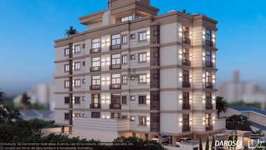 apartment em Rua José Rosendo dos Anjos, Centro - Tijucas - SC