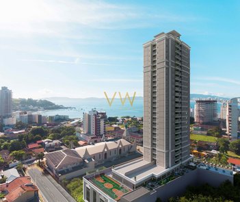 apartment em Avenida Governador Celso Ramos, Canto da Praia - Itapema - SC