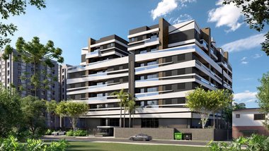 apartment em Rua José Izidoro Biazetto, Campo Comprido - Curitiba - PR